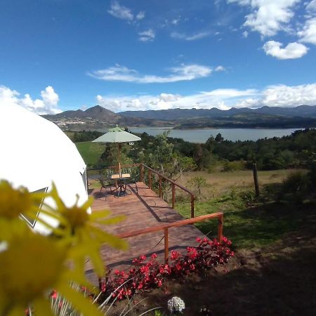 Glamping La Villa Guatavita Exteriör bild