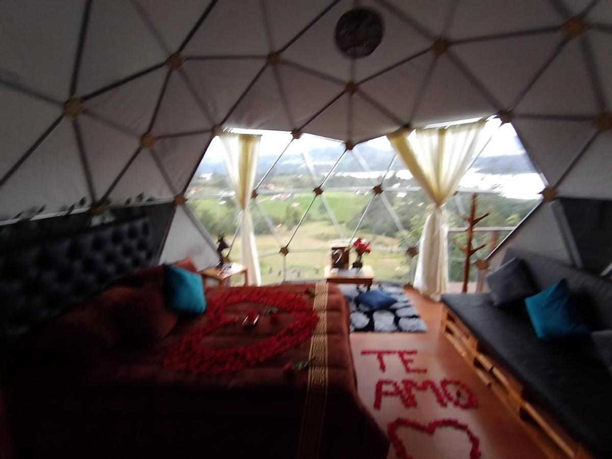 Glamping La Villa Guatavita Exteriör bild