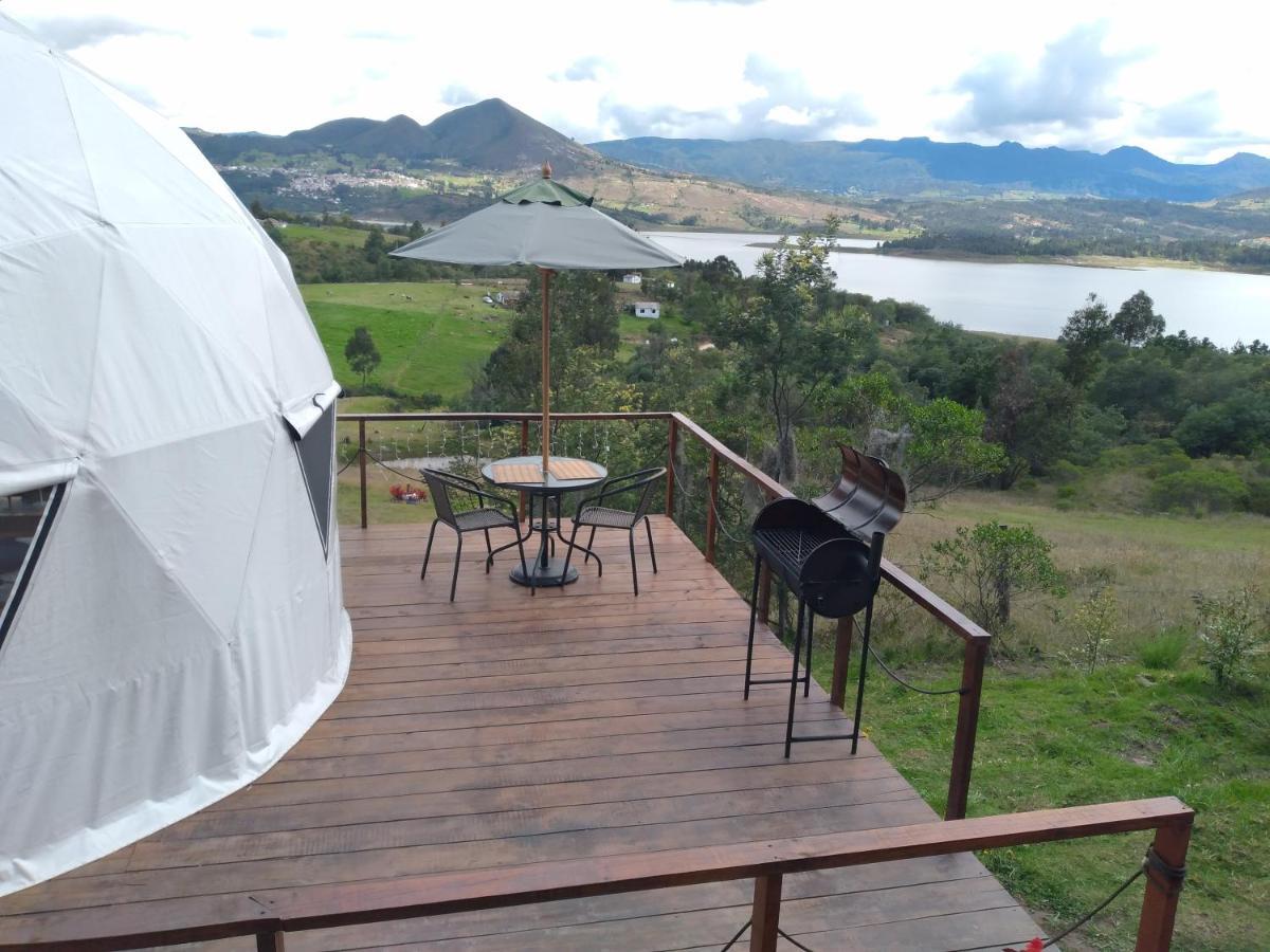 Glamping La Villa Guatavita Exteriör bild