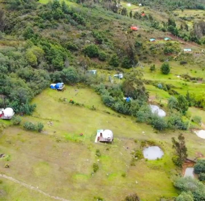 Glamping La Villa Guatavita Exteriör bild
