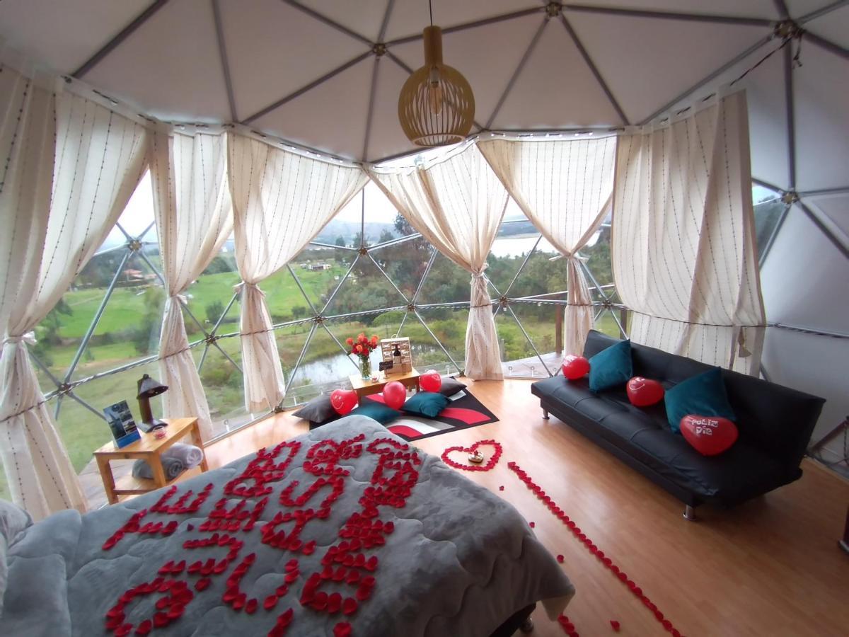 Glamping La Villa Guatavita Exteriör bild