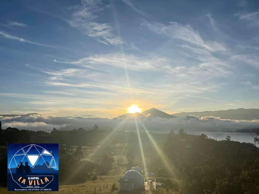 Glamping La Villa Guatavita Exteriör bild