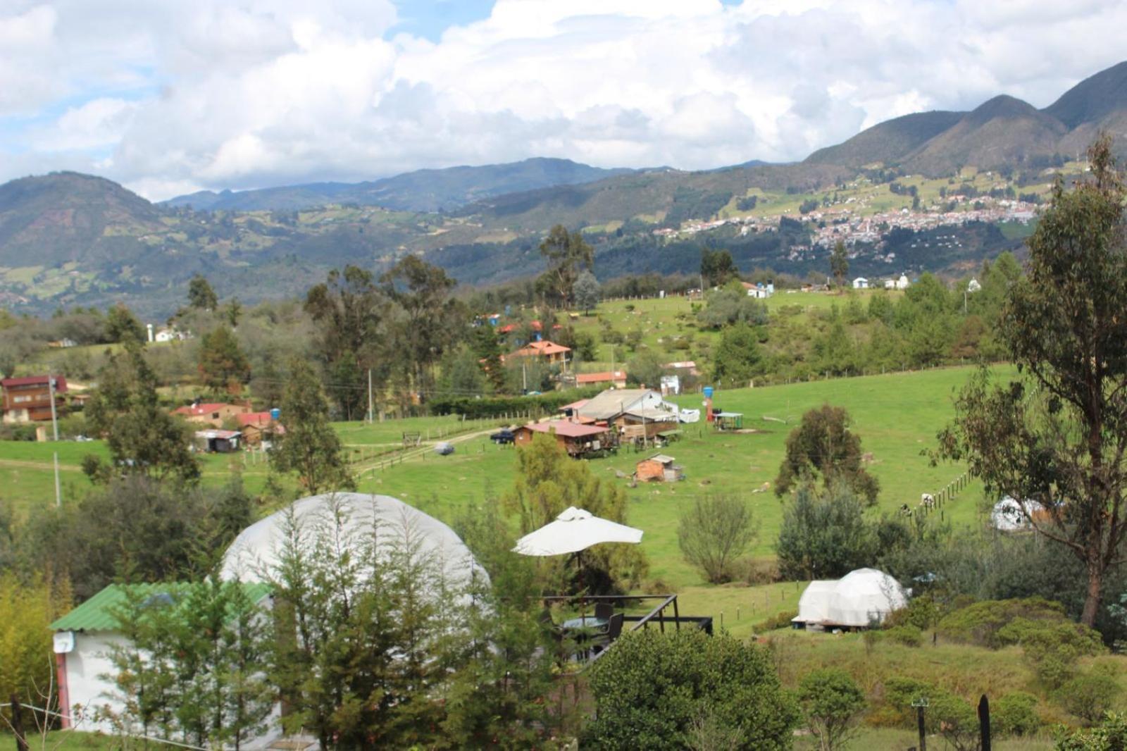 Glamping La Villa Guatavita Exteriör bild