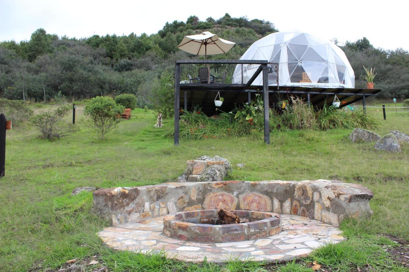 Glamping La Villa Guatavita Exteriör bild
