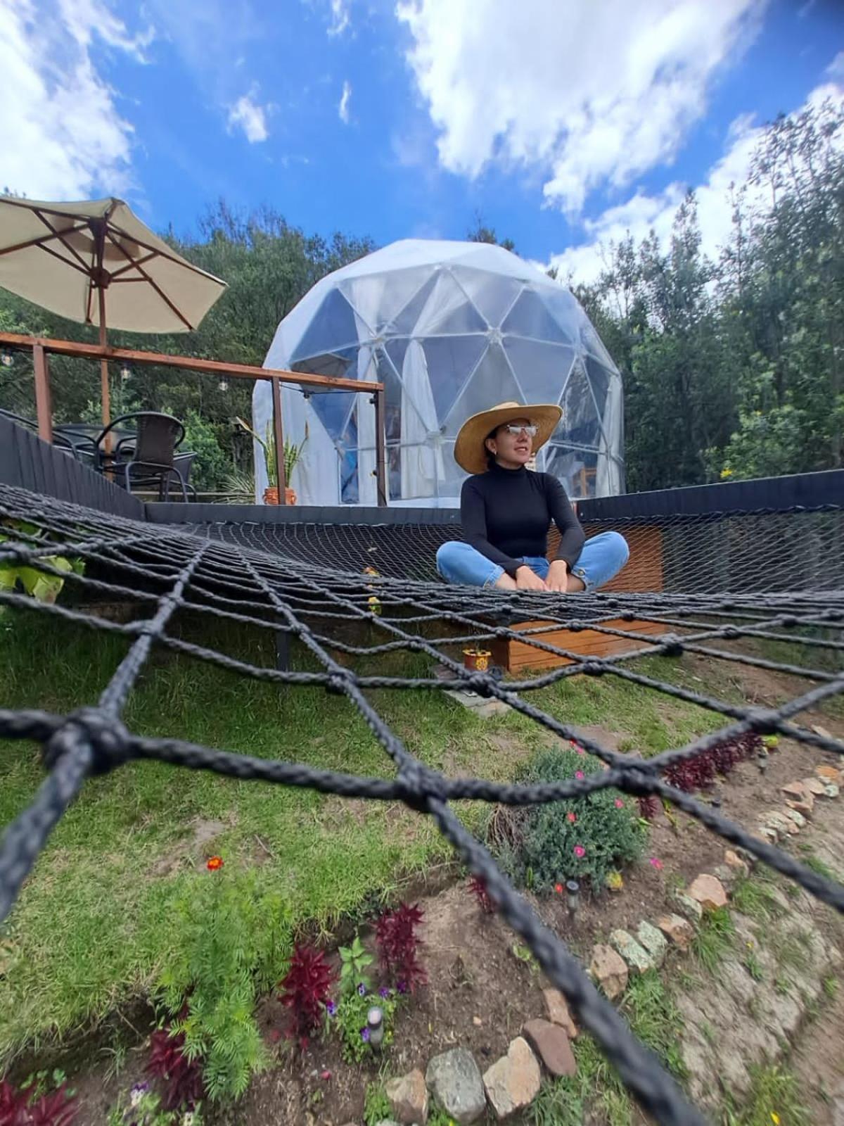 Glamping La Villa Guatavita Exteriör bild