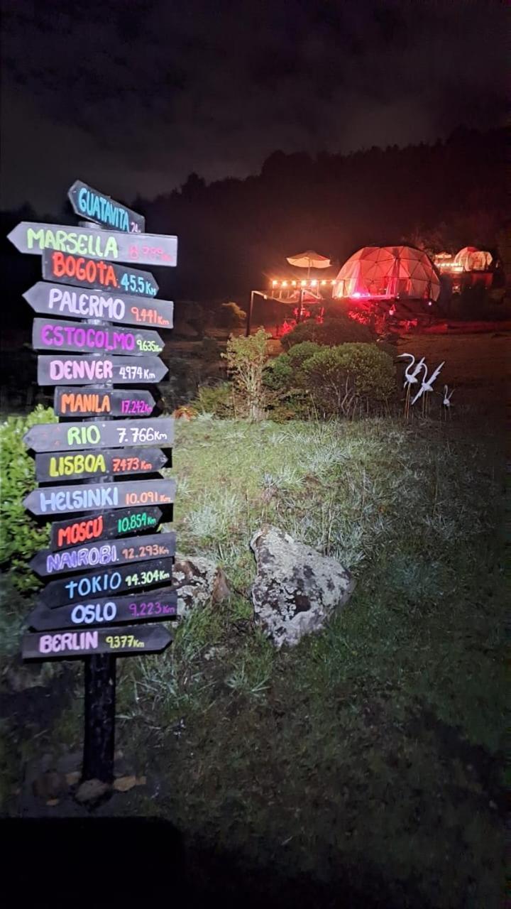 Glamping La Villa Guatavita Exteriör bild