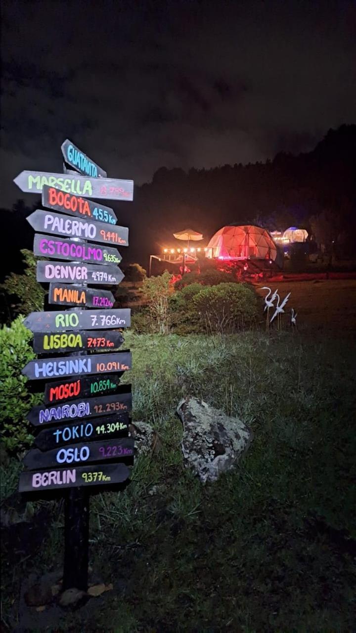 Glamping La Villa Guatavita Exteriör bild